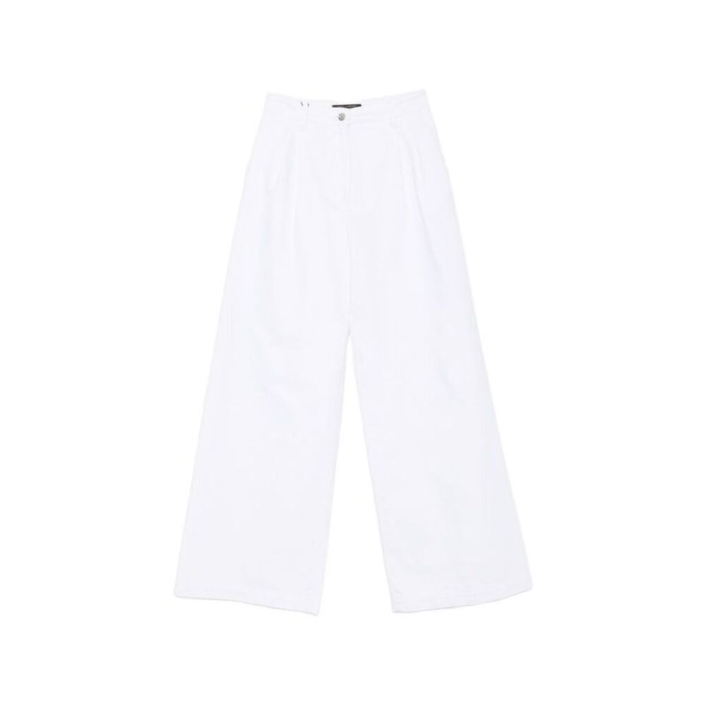 Dolce & Gabbana Women Wide-Leg Denim Jeans